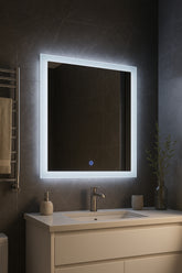 LED Aydınlatmalı Banyo Aynası - Dokunmatik Kontrol
