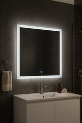 LED Aydınlatmalı Banyo Aynası - Dokunmatik Kontrol