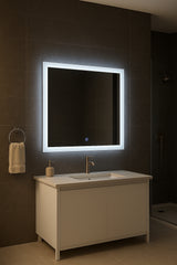 LED Aydınlatmalı Banyo Aynası - Dokunmatik Kontrol