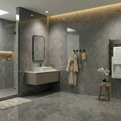 4 Adet Oval Paslanmaz Çelik Banyo Askısı / Bornoz Askısı / Havlu Askısı / Lif Askı / Havluluk