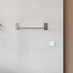 Paslanmaz Çelik Havlu Askılığı / Havluluk - Yapışkanlı Sistem - Altomonte 50cm Tam Havlu Ölçüsü