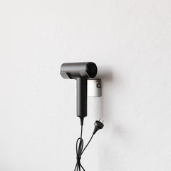 Paslanmaz Çelik Fön Makinesi Askısı-Yapışkanlı ve Vidalı Çift Montaj Seçeneği, Saç Kurutma Tutacağı