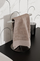 Paslanmaz Çelik Havluluk, Tezgah Üzeri Havlu Askısı-Banyo Tuvalet Havlu Standı