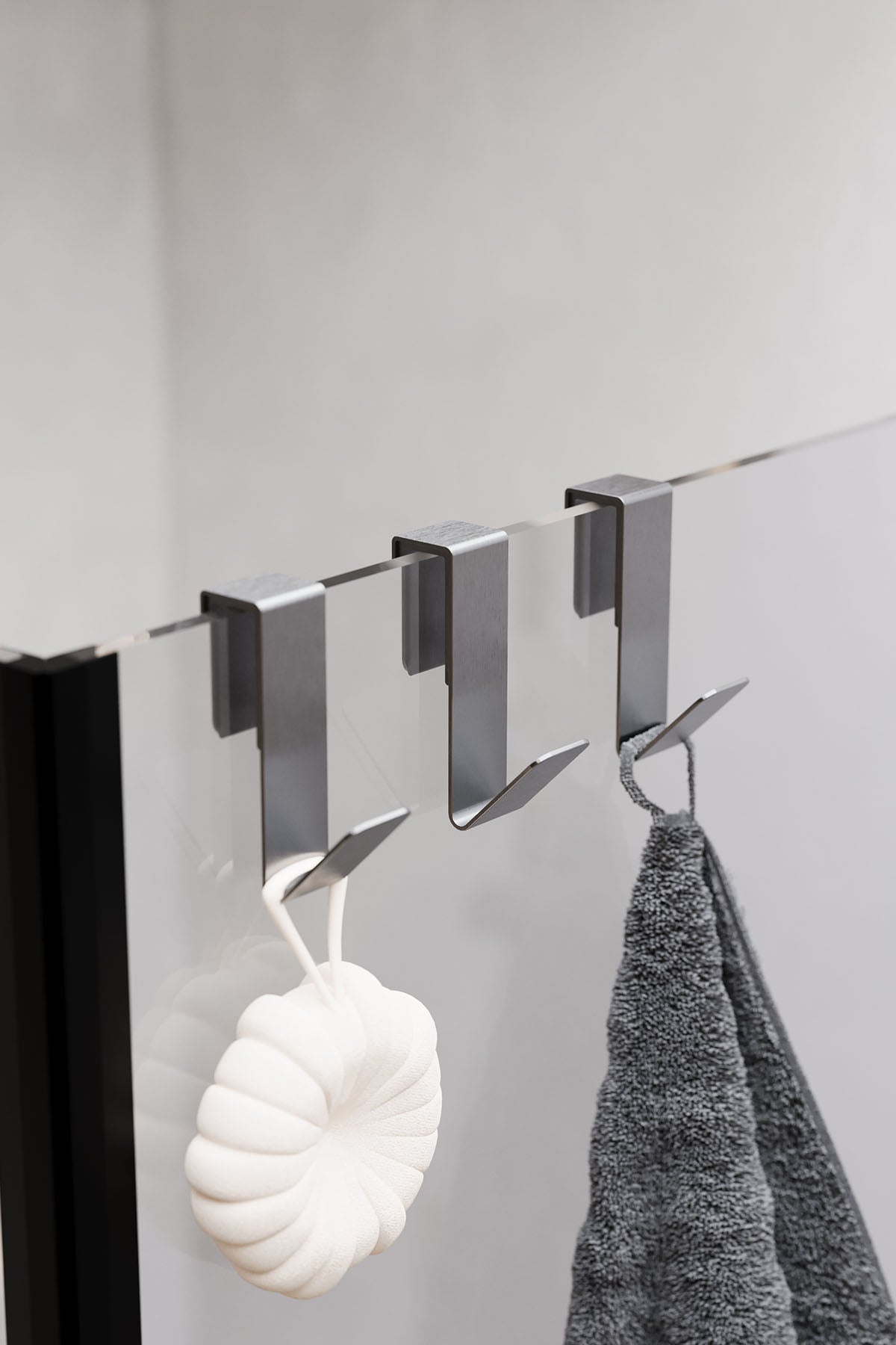 Paslanmaz Çelik İnoks Havlu Askısı,Duşakabin Cam Askılık,Banyo Duşakabin Askı 3 Adet