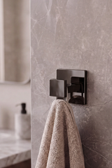 Paslanmaz Çelik Yapışkanlı Havluluk, Bornoz & Lif & Havlu Askısı Çok Amaçlı Askılık Banyo & WC Kapı Arkası
