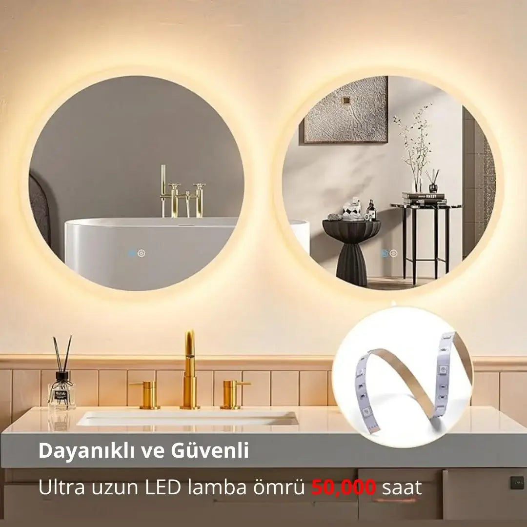 Akıllı banyo aynası