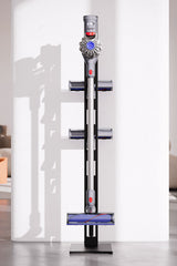 Dyson Uyumlu Dikey Süpürge Standı-Kolay Kurulum Yumuşak Tabanlı Mat Siyah
