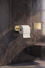 Paslanmaz Çelik Gold Tuvalet Kağıdı Askısı- Yapışkanlı WC Kağıdı Askılık