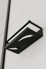 25CM Ömür Boyu Paslanmaz Çelik Duş Rafı, Yapışkan Montaj Banyo Rafı, Mondern Şampuanlık