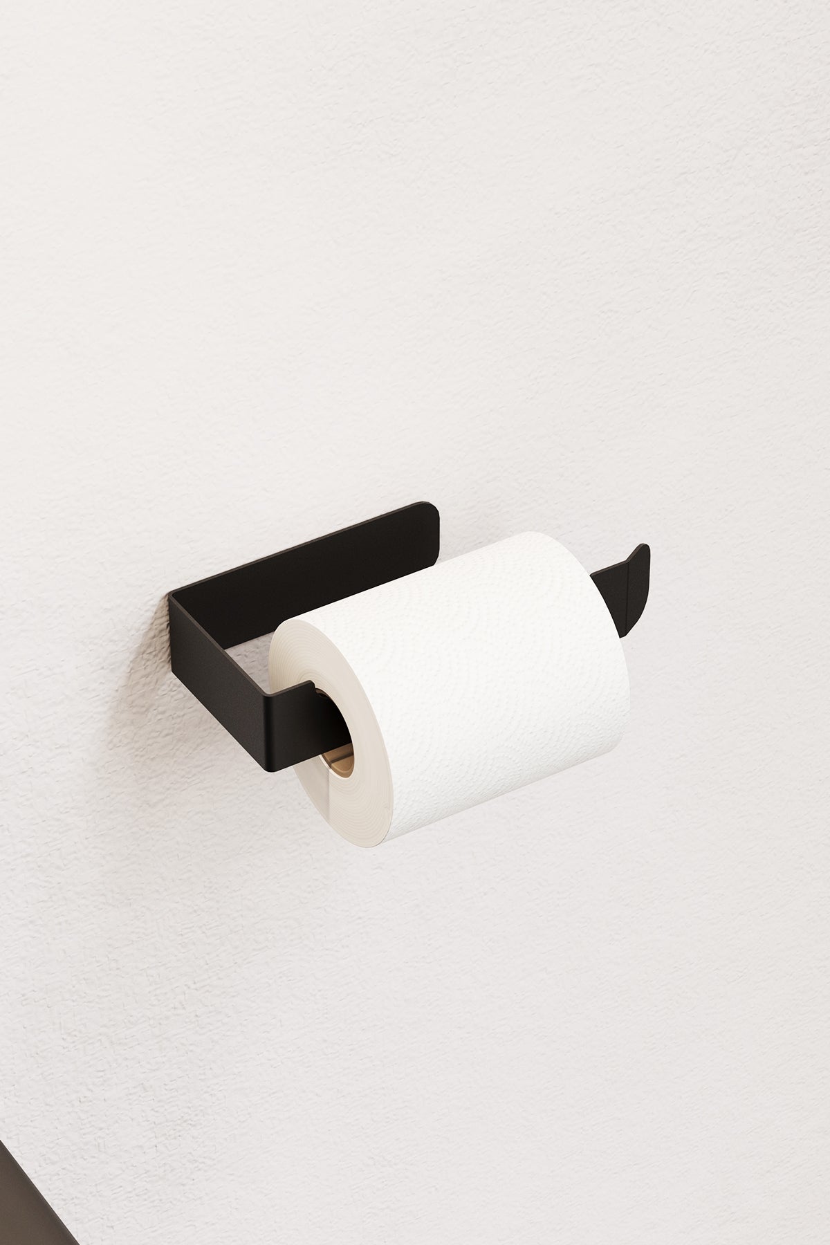 Paslanmaz Çelik Yapışkanlı Tuvalet Kağıdı Askısı , Modern Wc Kağıdı Standı - PİENZA